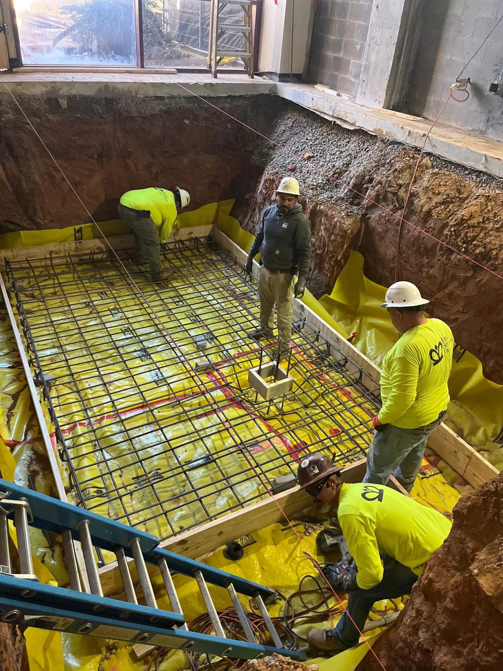 concrete foundations