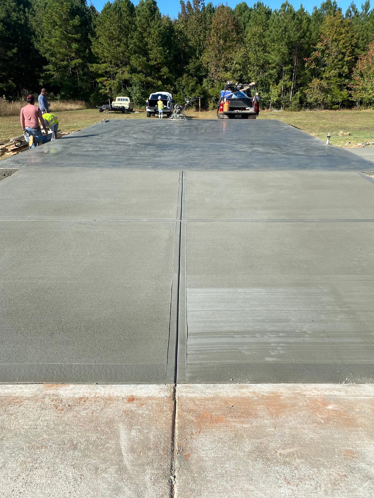 concrete driveway replacement